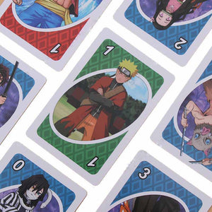 UNO Anime Edition Karten-Set (mit Charakteren aus One Piece, Naruto, Dragon Ball Z etc.)