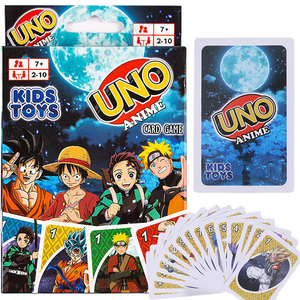 UNO Anime Edition Karten-Set (mit Charakteren aus One Piece, Naruto, Dragon Ball Z etc.)
