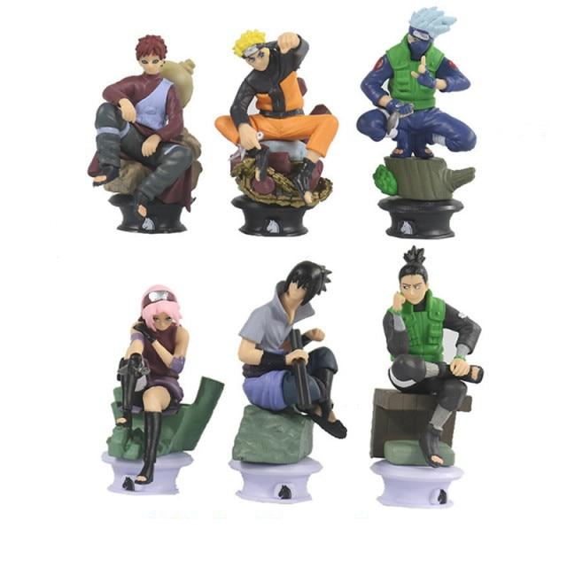 Naruto 6 Figuren-Set