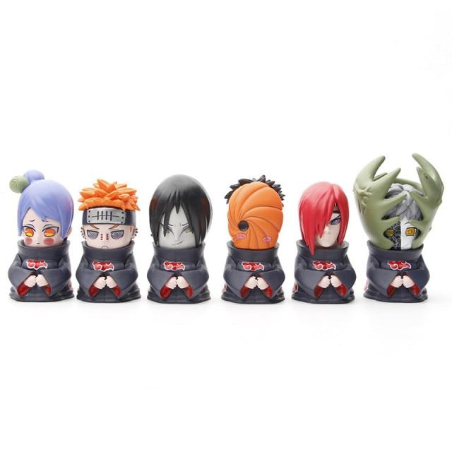 Naruto 6 Figuren-Set