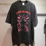 Lade das Bild in den Galerie-Viewer, Vintage Oversize Naruto &quot;This World Shall Know Pain&quot; T-Shirt im Washed-Look
